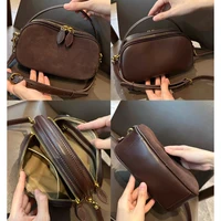 Sac à main en cuir de vachette véritable pour femme, sac à bandoulière pour femme, haute qualité, design de luxe, mode féminine 6