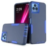 2 in 1 Heavy Duty Armor Shockproof Phone Case For T-Mobile REVVL 6 5G 6.5 inches Hard Plastic Frame TPU Protective Back Cover 1