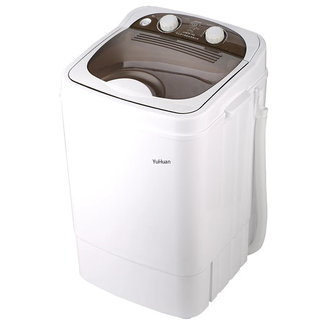 Single Cylinder Small Washing Machine Semi-automatic Washing and Stripping Mini  Washing Machine Portable Washer Laundry 220V - AliExpress