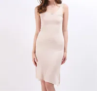 Femmes mûrier soie pleine glisse robes Cami sous robe Slip Chemise de nuit 2
