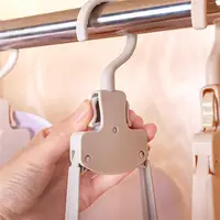 1~10PCS Multi-function Hanger Travel Necessities One Second Clothes. No Trace Simple Household Home Supplies Portable Hanger 2