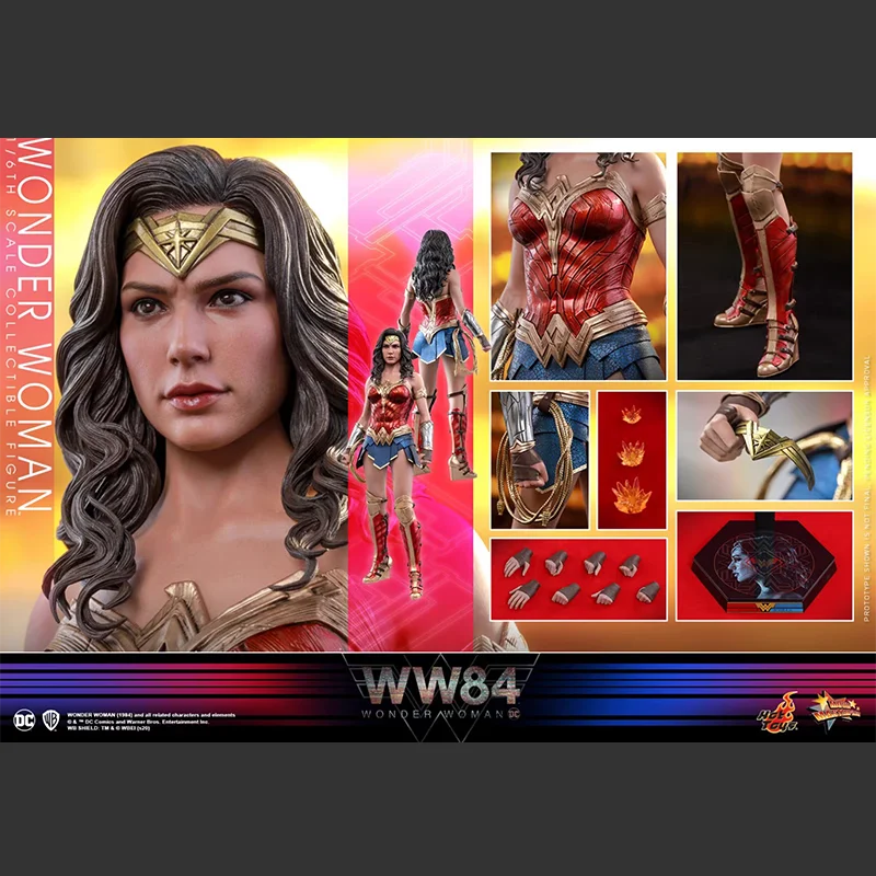 Original HOTTOYS 1/6 MMS584 1984 Wonder Woman 6.0 Diana Prince Action ...