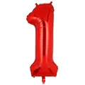 Red number 1