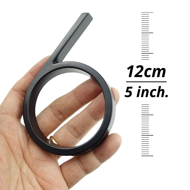 Close-up of lacquered finish on house number sign