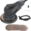 MAXXT 350W Electric Orbital Sander Woodworking Sanding Machine Car Body Polisher Brushless Motor Grinding with 150mm/125mm Pads 5