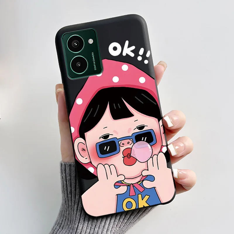 Cute Cartoon Soft Silicone Phone Case - Protective & Durable Cover