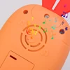 Cartoon Rabbit Carrot Simulation Music Phone Toys Silicone Can Chew Mobile Phones Baby Education Learning Props Gifts 4