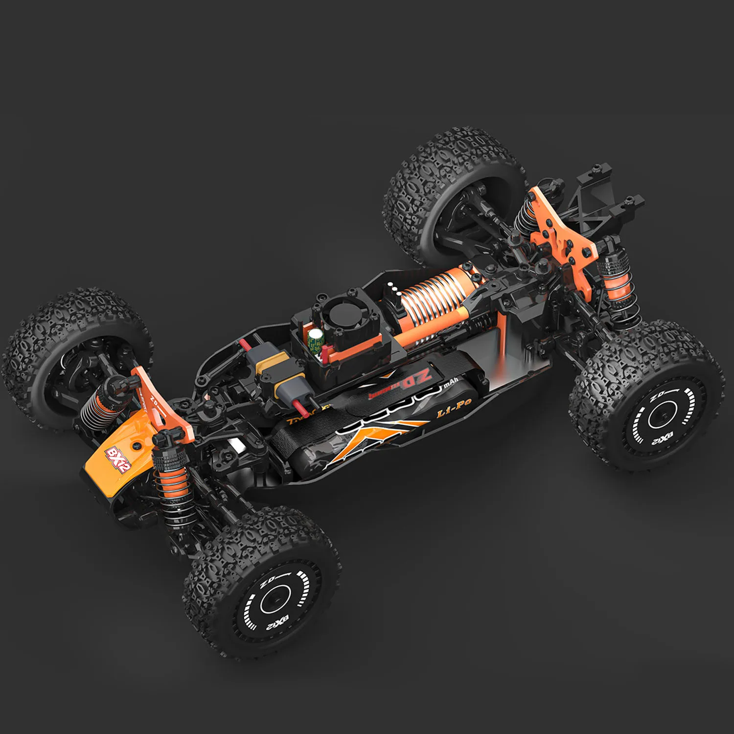 ZD Racing BX-12 Buggy RC 1/12 4WD Brushless 70-80 km/h RTR