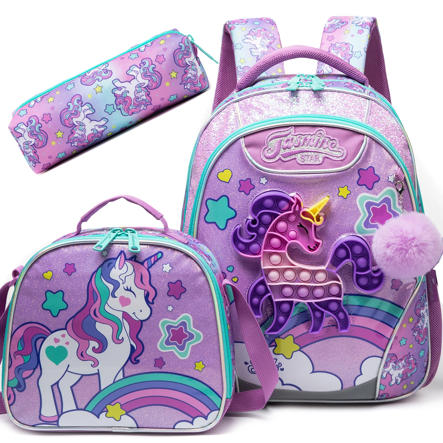 Kids Backpacks with Lunch Box for Girls Backpack with Lunch Box Set ...
