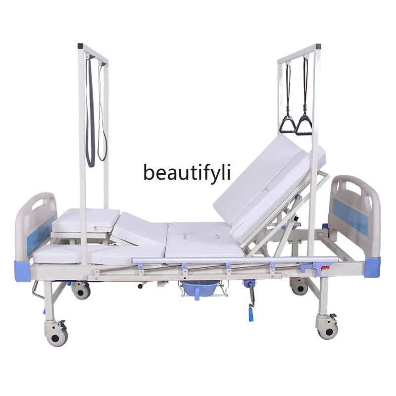 

Orthopedic Traction Rehabilitation Nursing Home Multifunctional Medical Turnover Bed Elderly Lifting Hospital Bed