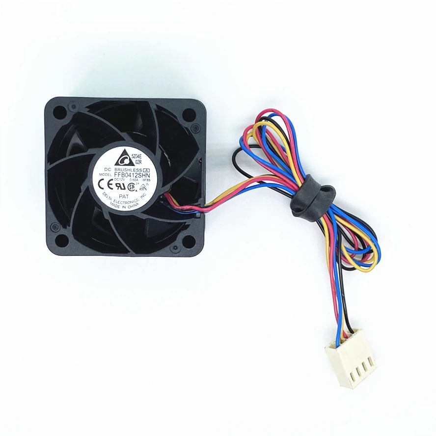 Delta Ffb0412shn 12v 0.6a 4028 40 mm 40x40x28 mm Ventilador de Alimentação Grande do Servidor com 4pin Pwm - Imagem 5