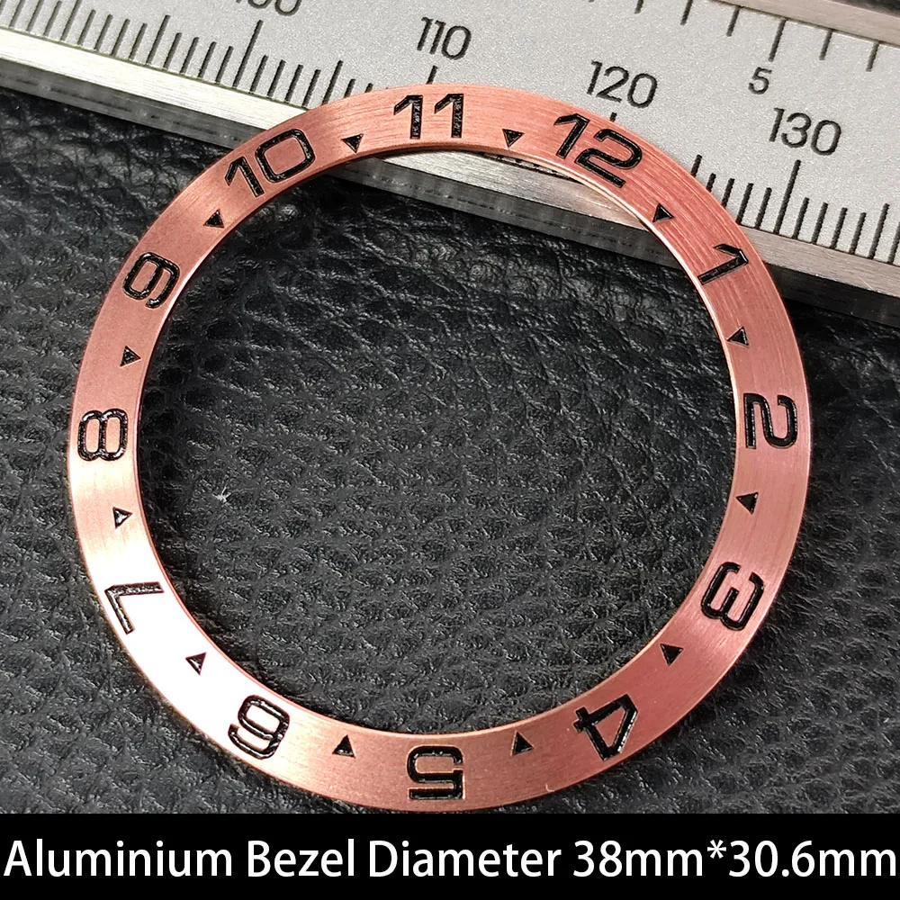 Elegant 38mm Ceramic Bezel Insert