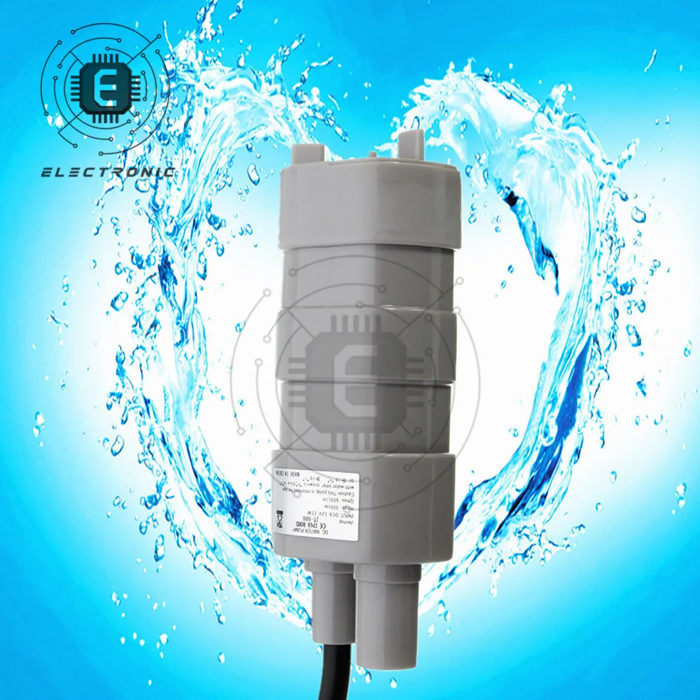 24 volts, 5m, 10L por minuto para o aquário solar, JT-500