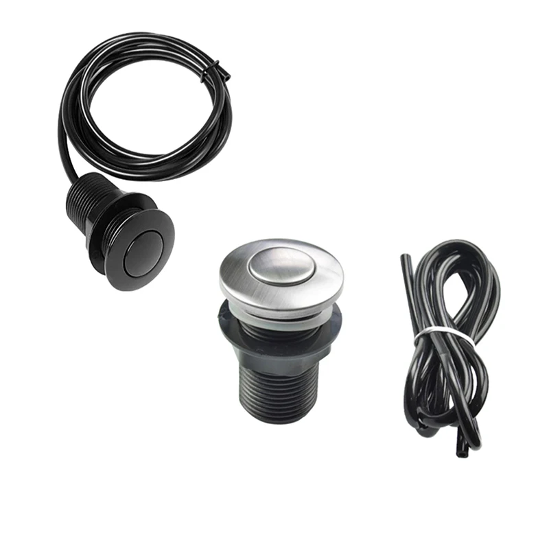 On/Off Push Air Button Switch for Bath Spa Jet Tub Disposal Tubing Pneumatic Air Pressure Switch Knob Kit air pressure switch