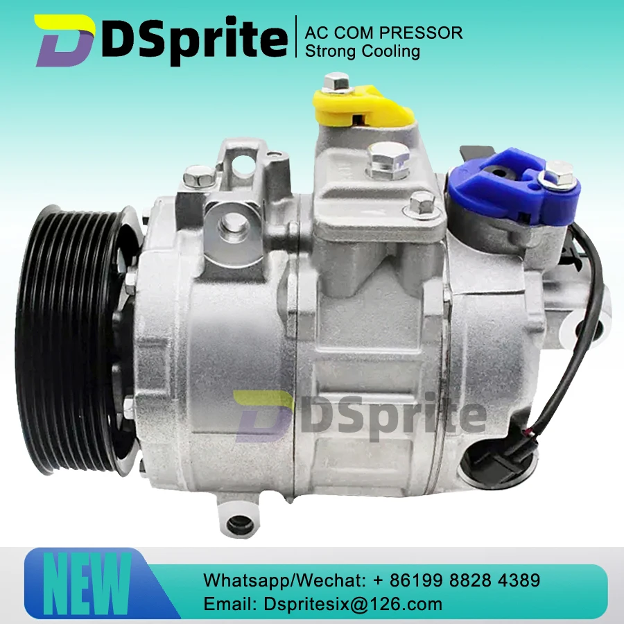 

New AC Compressor 447150-2240 For BMW X3 X4 F20 F21 F30 F31 F25 F26 64529217869 248300-3011 8FK 351 105-311 6513182 447260-4072