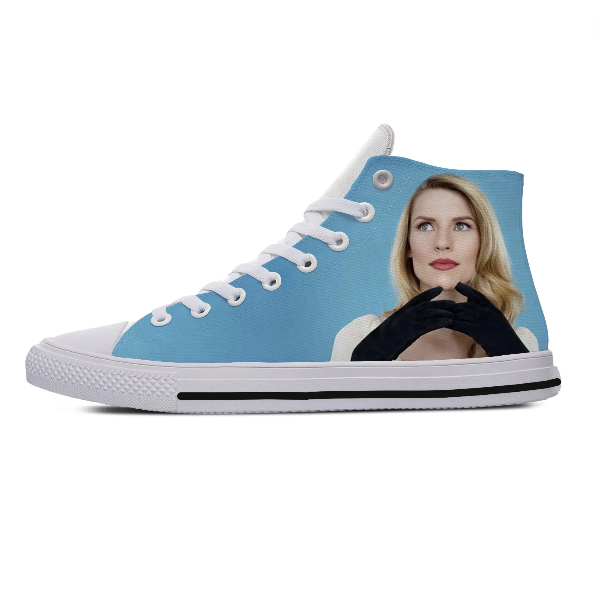 Hot Cool Fashion New Summer High Quality Sneakers Handiness Casual Shoes Men Women Claire Danes High Top Classic Board Shoes