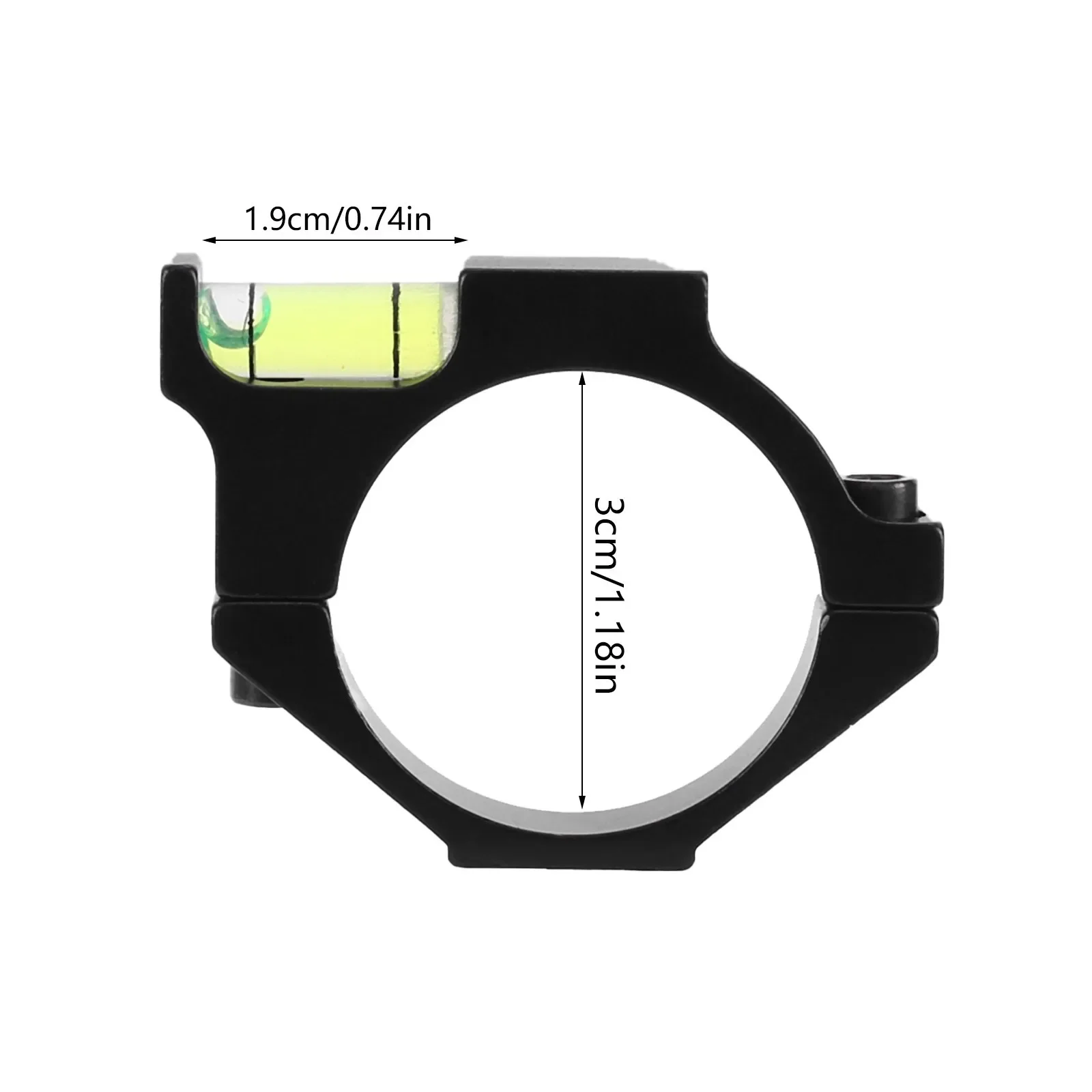 Scope Bubble Level Optics Rifle Scope Bubble Levels Hunting Tactical Spirit Level 25.4/30/34mm Level For Sight scope bubble level