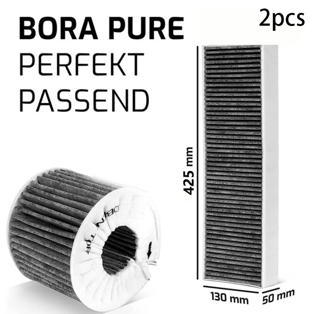 2 Pack High Quality Activated Carbon Filters HEPA Filter Replacement For BORA Basic BAKFS And For BORA Pure Systems