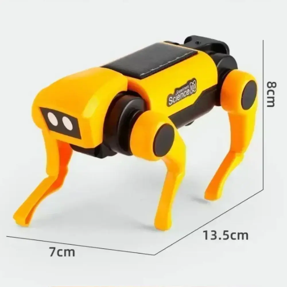 Bionic Electric Mechanical Dog Solar System Running RC Robot Toys Intelligent Remote Control Electric Robot Dog Children Toy