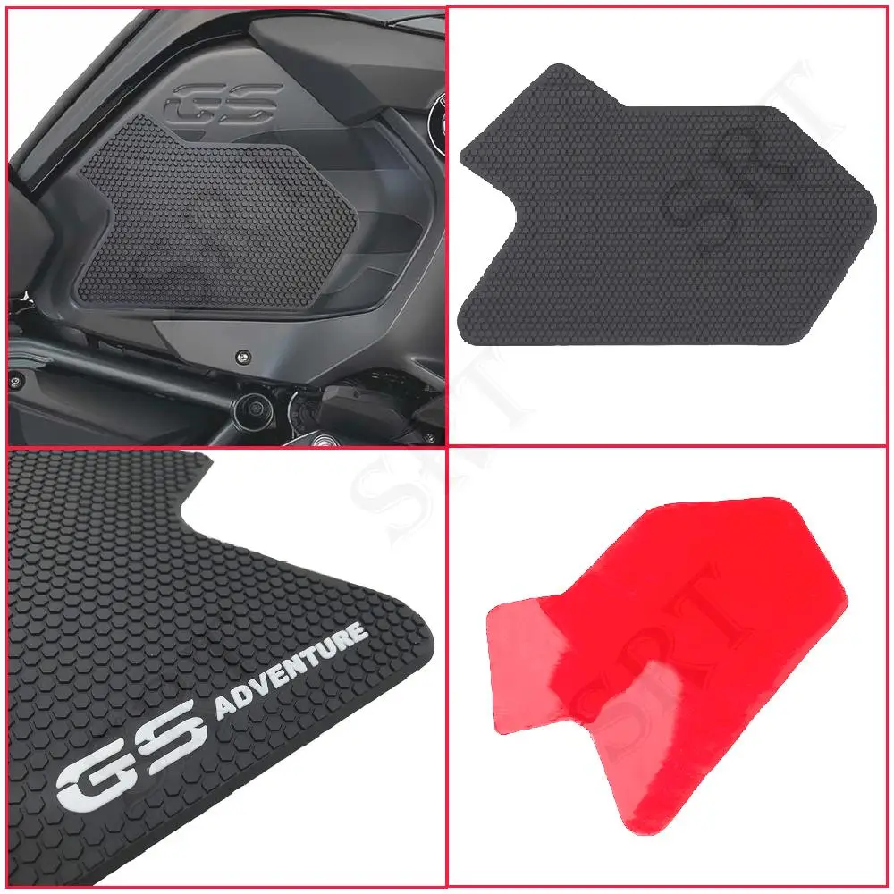 For BMW R1250GS LC Adventure ADV Motorcycle Accessories Tank Pads Side tank Traction Anti Slip Pad Knee Grips Stickers 2019-2022