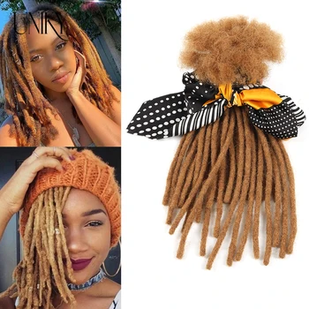 Spessore 0,4 cm # 27 Estensioni Dreadlock Loc per capelli umani veri al 100% biondo miele per uomo/donna possono essere tinti decolorati arricciati