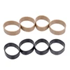 4 Pieces Heavy Duty Rubber Bands, Tactic Rubber Bands, Black Elastic Thick Outdoor Bands for Hiking Survival Camping Hunting 2