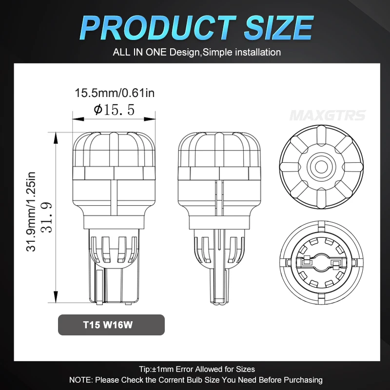 ͽƮ Ʈ 3020 Ĩ LED  DRL ڵ Ĺ̵      , 2x T15 W16W 921 912 70W