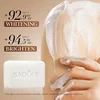 SADOER Niacinamide Arbutin Facial Soap Moisturizing Brightening Deep Cleansing Body Face Wash Foam Facial Cleanser Handmade Soap 4