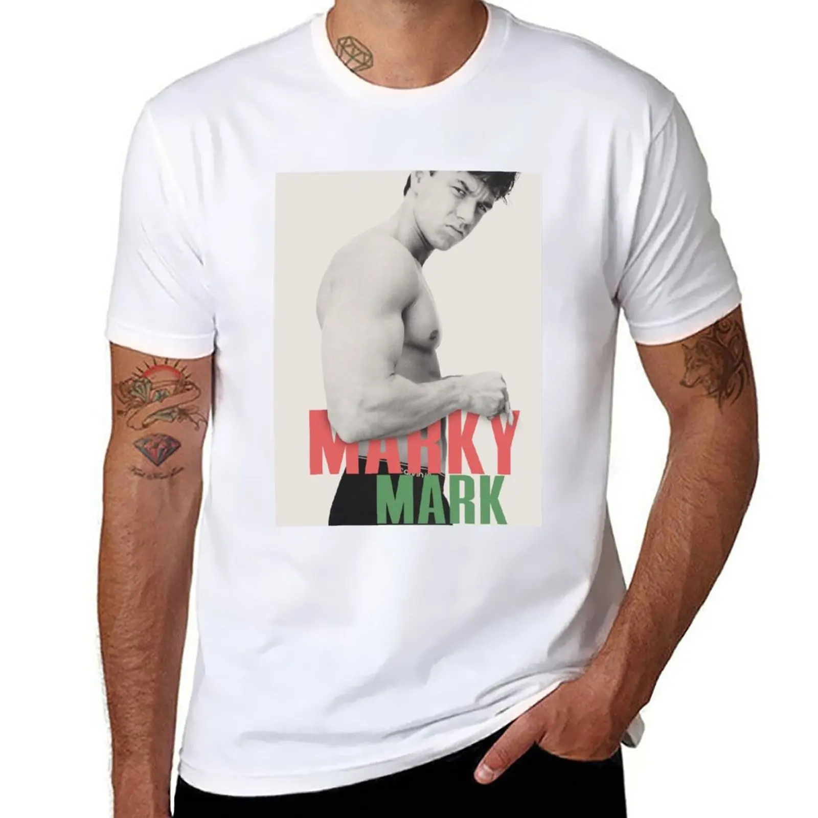 

New MARKY MARK T-Shirt plus size t shirts T-shirt short t-shirts man mens graphic t-shirts