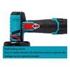 12V electric tool angle grinder, miniature lithium battery, handheld portable small polishing and cutting machine 4