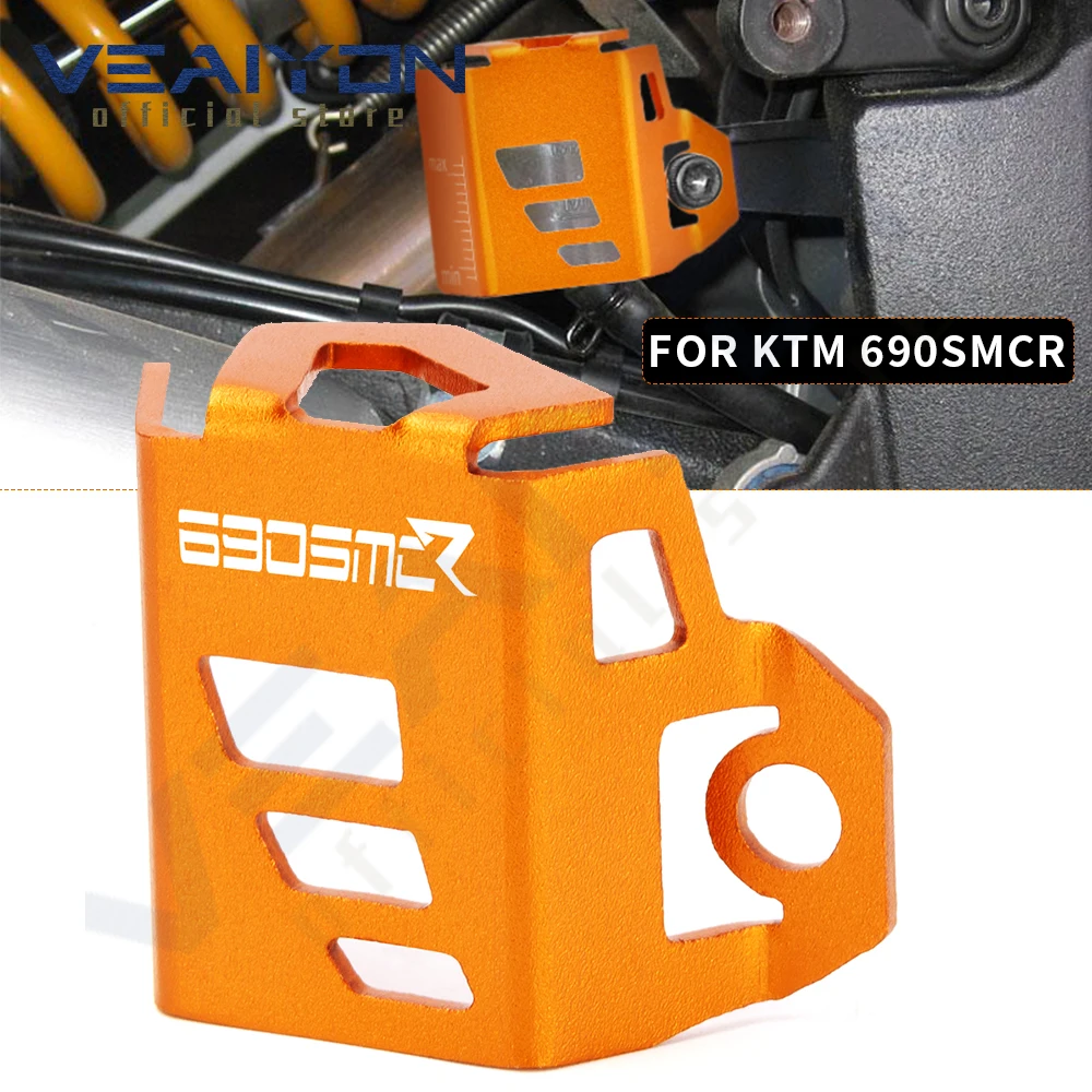 

For KTM 690 SMC690 R 690 SMCR smc 690 r motorcycle Rear Oil Cup Fluid Reservoir Guard Cap Cover Protector motorcycle accessories