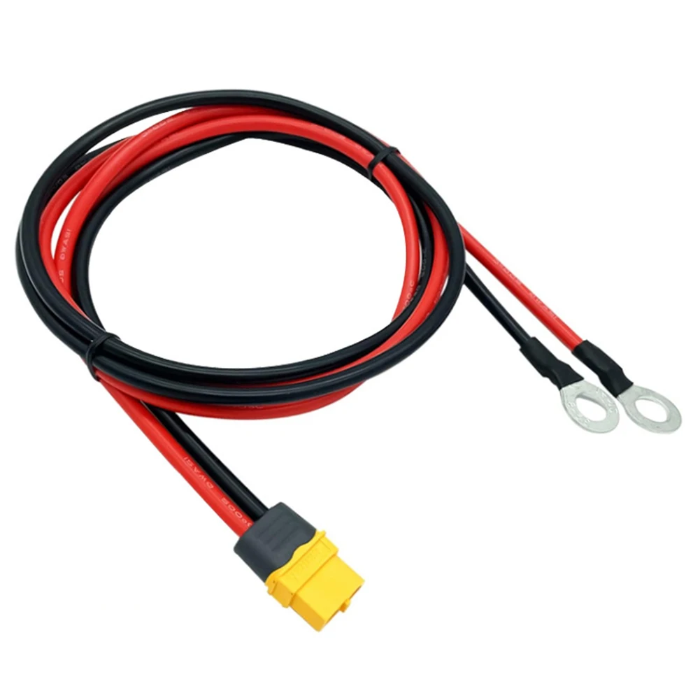 

1 шт., соединительный кабель Клеммы XT60 к O-образной 12AWG RC ESC, зарядное устройство для RC Lipo аккумулятора FPV, гоночный провод, соединительный кабель, детали