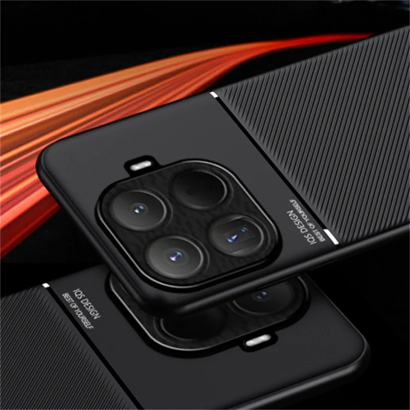 Leather Magnetic Case - Slim Textured Phone Cover