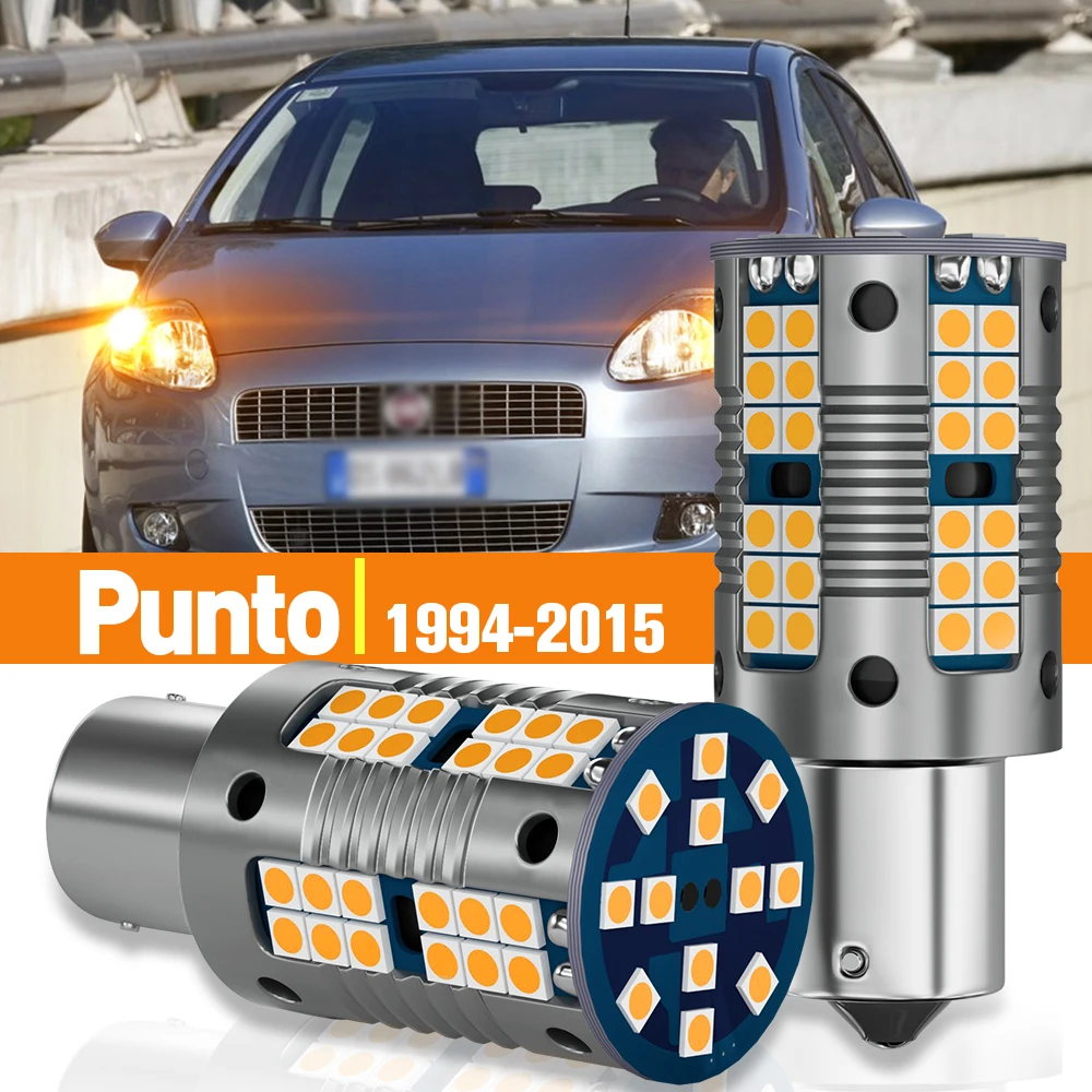 

2pcs LED Turn Signal Light For Fiat Punto 1994-2015 2005 2006 2007 2008 2009 2010 2011 2012 2013 2014 Accessories Canbus Lamp