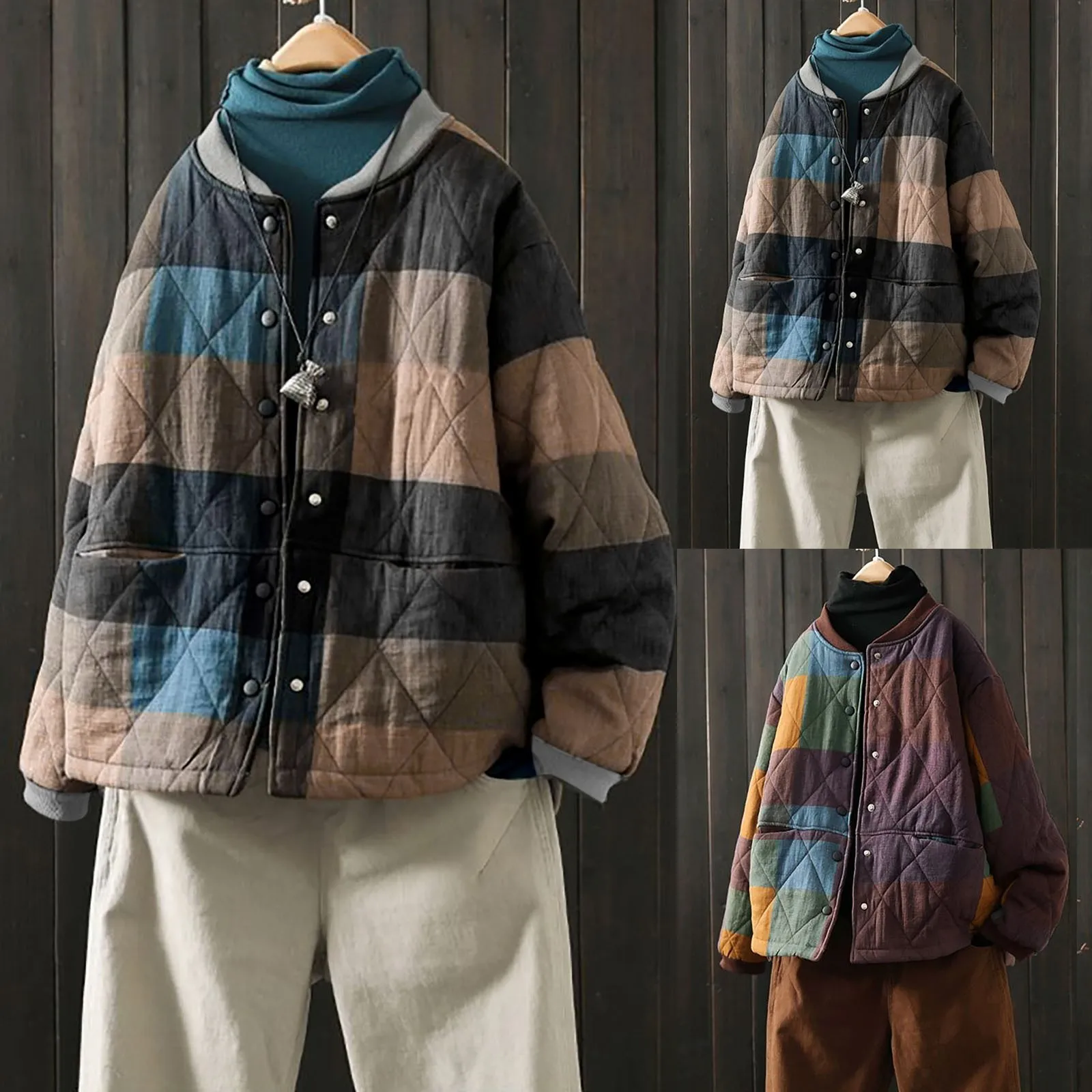 

Womens Zip Up Sweatshirts Jackets Long Sleeve Casual Loose Outwear With Pockets