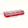 1Pc Multi-Compartment Organizer Box for Screws & Small Parts - Durable Plastic Hardware and Jewelry Storage Case Tool Box 공구함 6