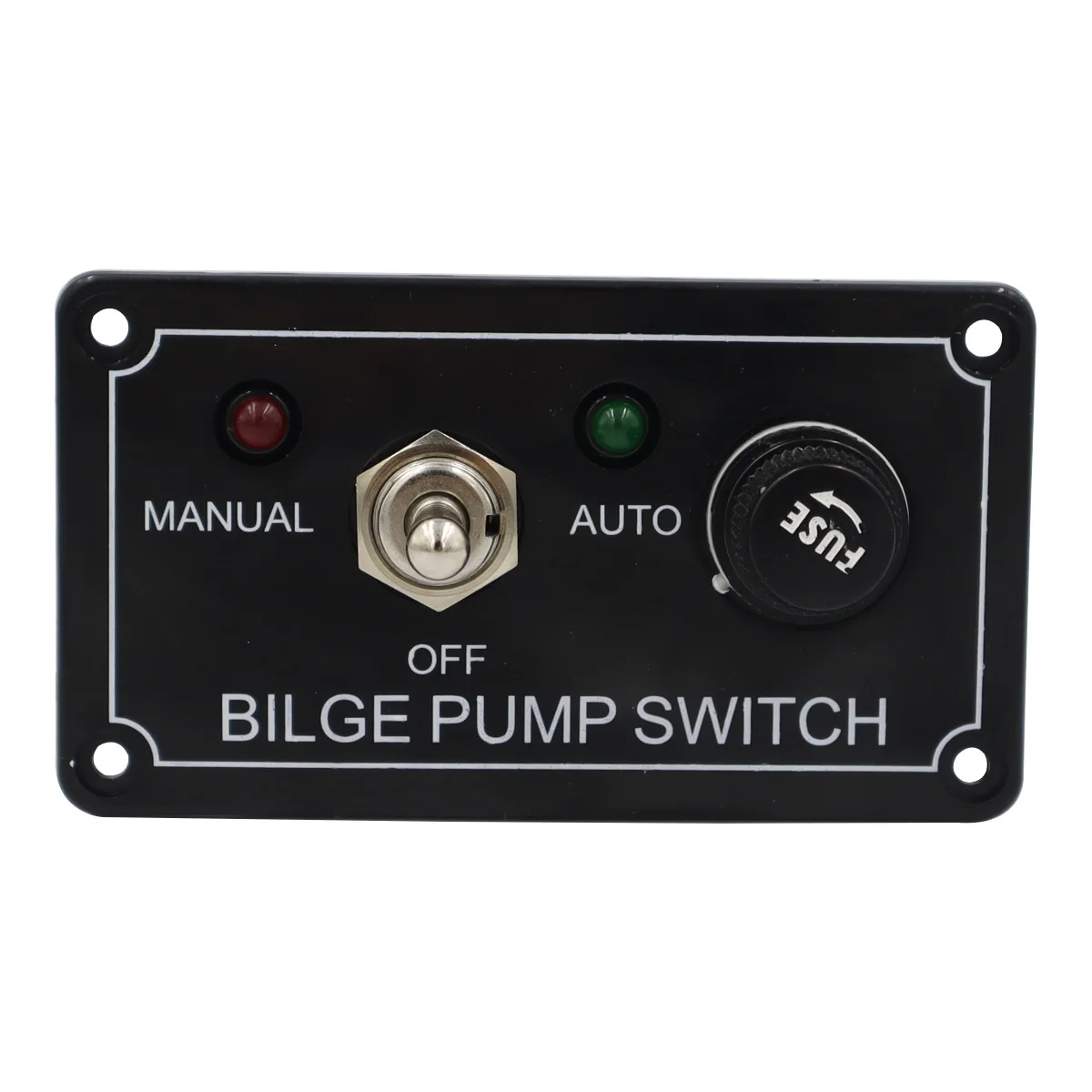 

Switch Panel Advanced Design Rocker Toggle Switch Panel Automatic and Manual Settings For RV Bilge Pump Control