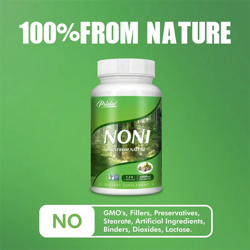 Noni Fruit Capsules-Supports Intestinal Health, Digestion, Skin Health, Immunity, Antioxidant