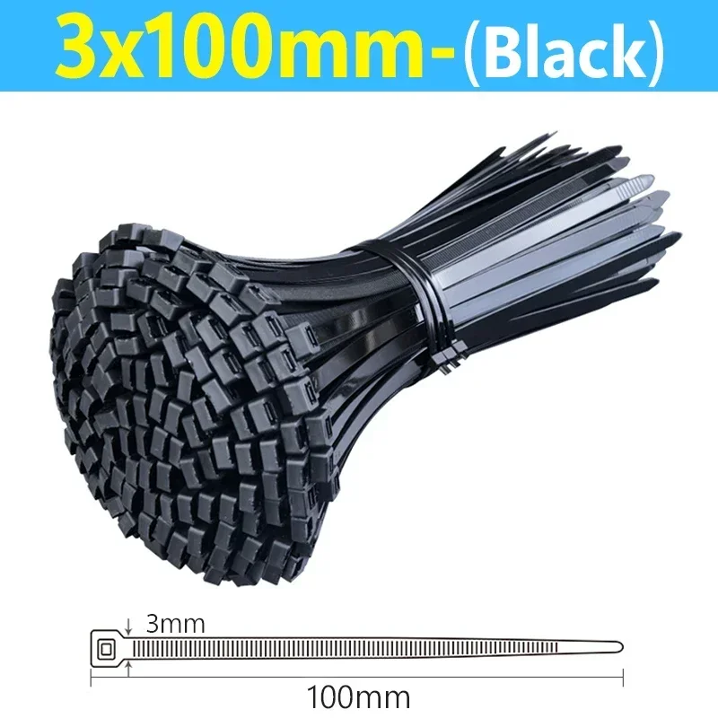 3.0x100mm- Black