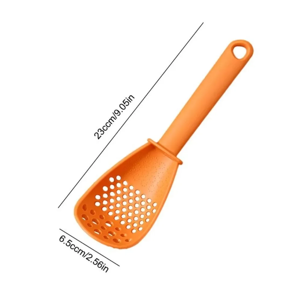 Plastic Rice Spoon Heat Resistant Easy to Clean Rice Spoon Without Damaging The Pot Ginger Garlic Paste Grinder Filter