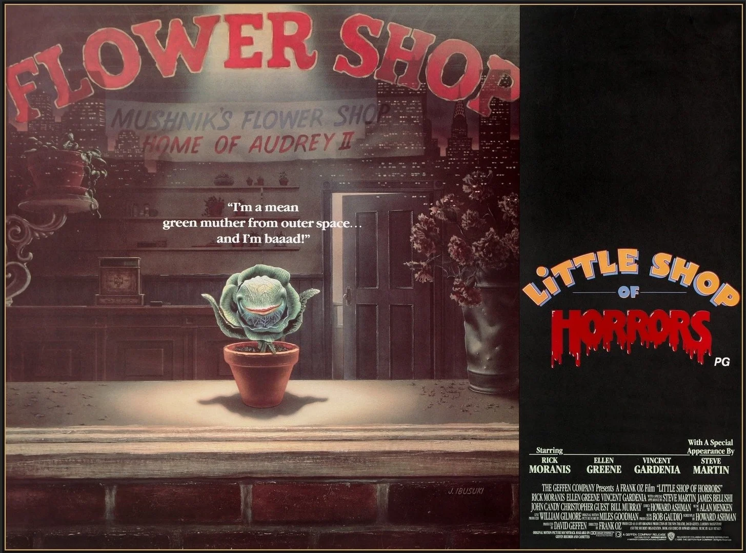 

Little Shop Of Horrors Movie Print Art Canvas Poster for Living Room Decoration Home Wall Decor Picture