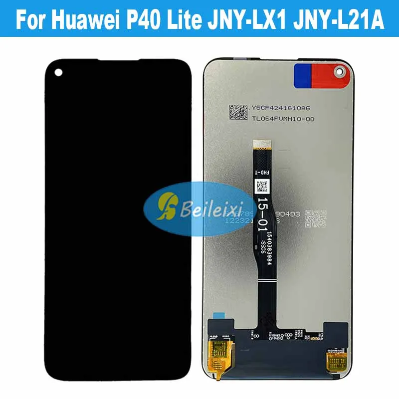 

Для Huawei P40 Lite JNY-L22A JNY-L21B JNY-LX1 JNY-L21A JNY-L01A JNY-L02A LCD дисплей сенсорный экран дигитайзер в сборе