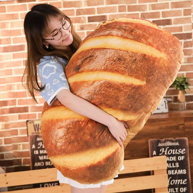 3D Bread Pillow Creative Simulation Plush Toy Realistic Dessert Food Donut  Croissant Cream Bread Cushion Body Pillow Anime - AliExpress