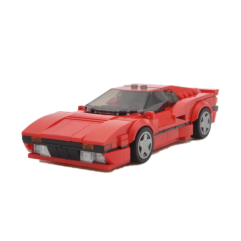 

MOC-62943 Red Supercar 288 GTO Assembly Splicing Building Block Model 359 Parts Building Block Kids Birthday Toy Gift