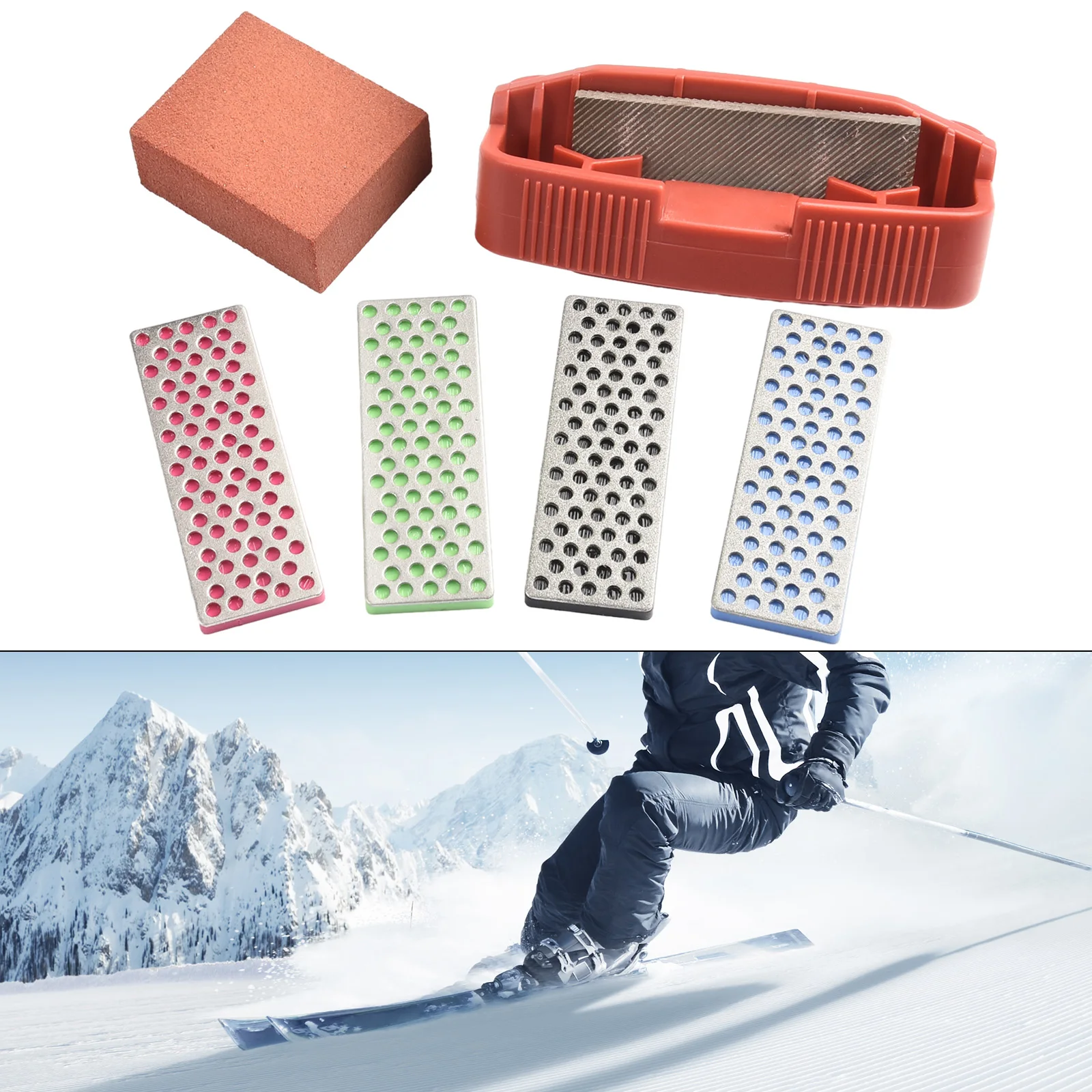 

Snowboard Sharpener Ski Edge Sharpeners Ski Snowboard Tuning Tool Edge Care Kit Kit Snowboard Maintenance Accessories