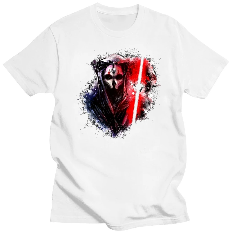 Darth Nhilus T-Shirt Uomo Camicia George Lucas Tee Lucas Arts Top Abbigliamento Estivo Maglietta Nera Tshirt Per Uomo