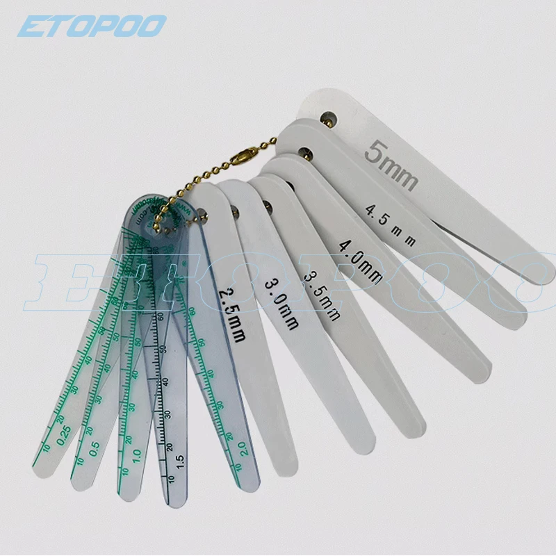 012mmJSTAutomotiveindustryThicknessPlasticPlugFeelerGaugeGap