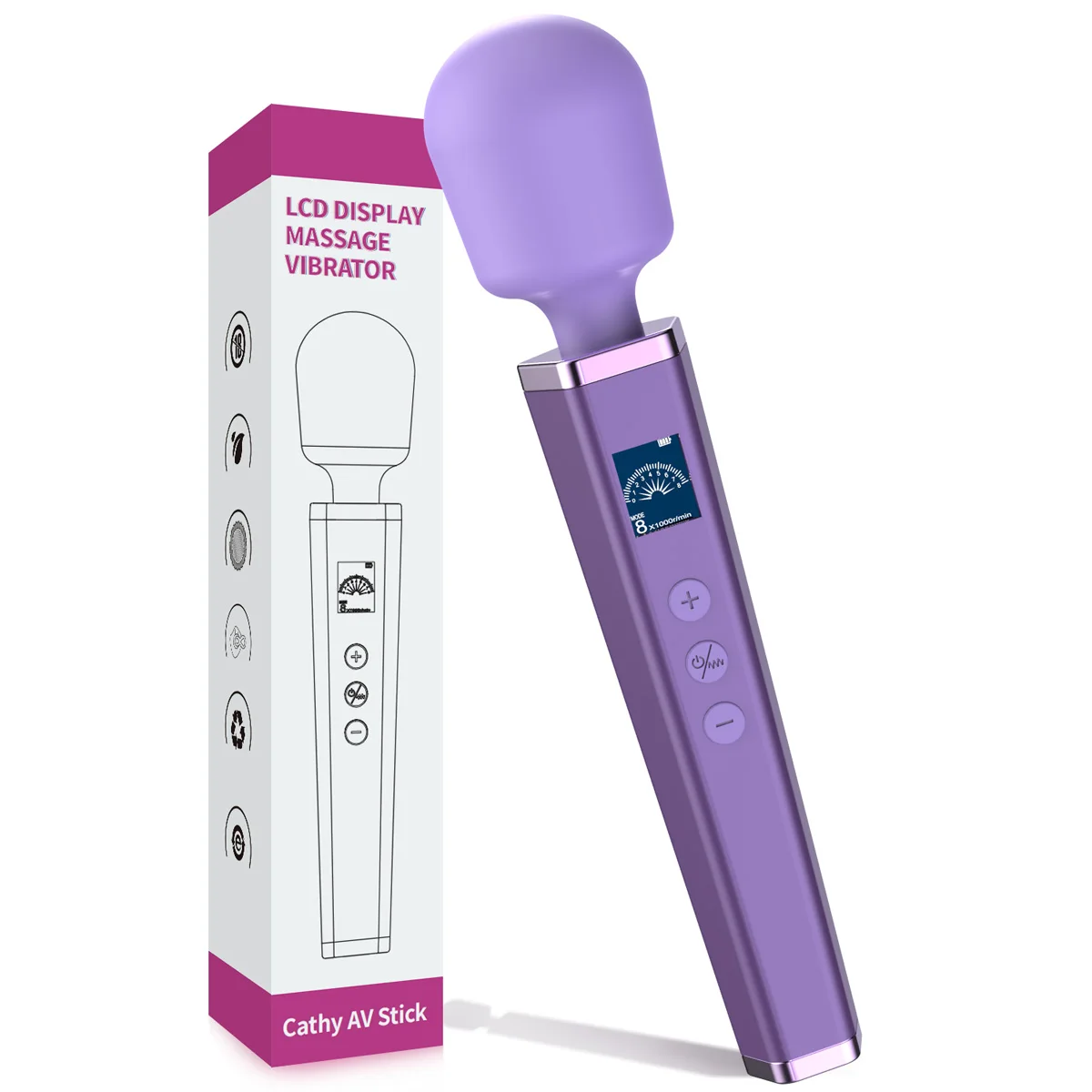 Powerful Vibrating AV Vibrator Magic Wand Sex Toys for Women Clitoris Stimulator G Spot Massager Adult Female Sex Erotic Product