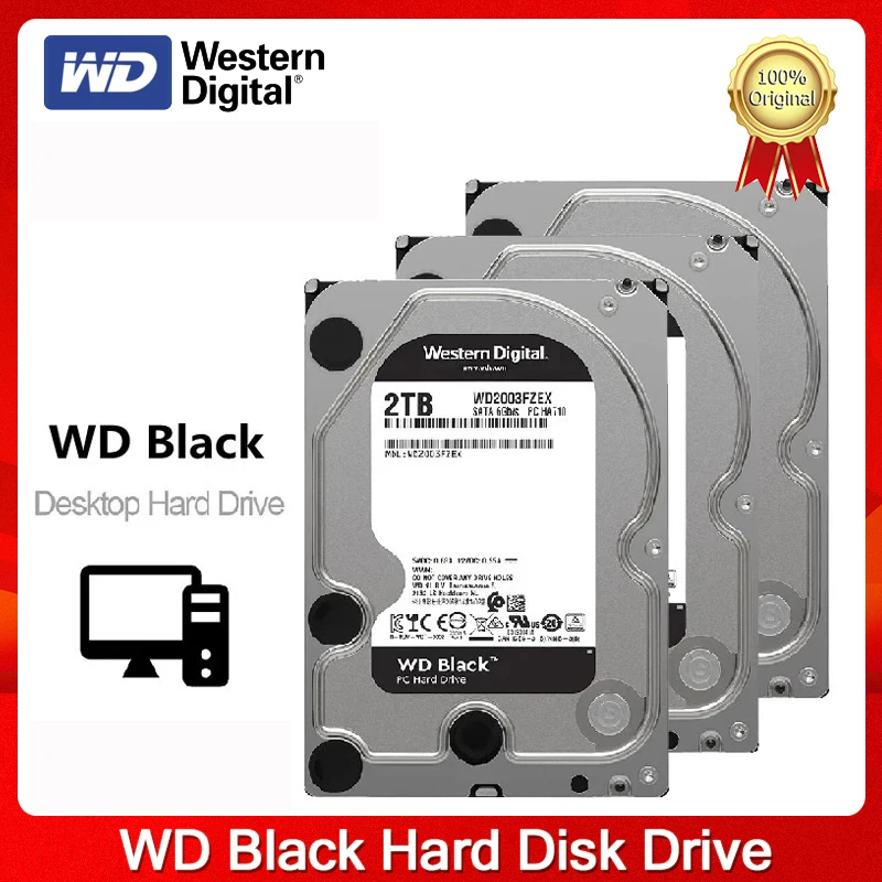Western Digital HD Caviar Black WD1002FAEX 1TB 7200RPM 64MB SATA
