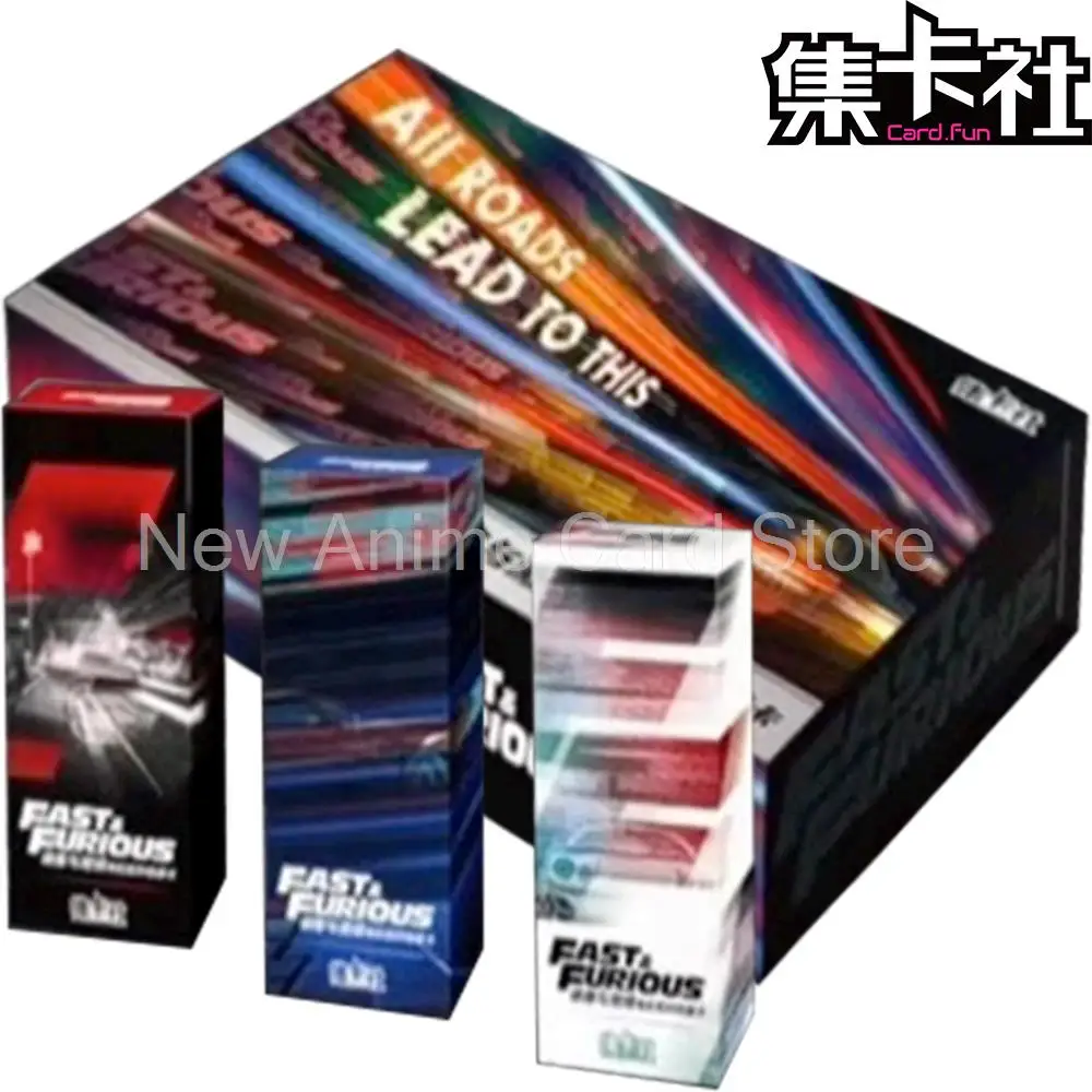 Card.Fun Fast & Furious Film Card Disney 100 Card For Kids Kakawow Star Wars Marvel Pixer Mickey Friends Card Limited Table Toys